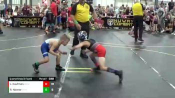 49 lbs Quarterfinals (8 Team) - Ronan Niemer, Steel Valley vs Levi Kaufman, Backyard Brawlers
