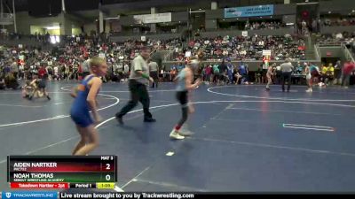 70 lbs Cons. Round 1 - Noah Thomas, Sebolt Wrestling Academy vs Aiden Nartker, Pac732