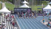 Elementary Men's 100m Aau Junior Olympics, Finals 1 - Age 17-18