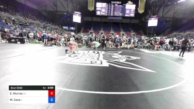 145 lbs Cons 64 #2 - Elijah Murray, North Carolina vs Mekhi Cave, Illinois