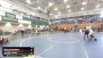 190 lbs Champ. Round 1 - Hayden Looper, Palo Verde vs Felix Steinberger, San Marino