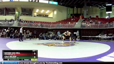 215 lbs Round 2 (6 Team) - Cole Nelson, Lincoln Southwest vs Hayden Van Dell, Cheyenne East