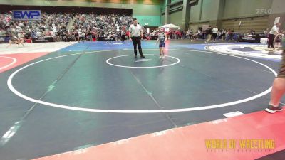 68 lbs Consi Of 8 #1 - Jaelynn Orgill, Deer Park vs Jazmine Mayer, Fallon Outlaws Wrestling Club