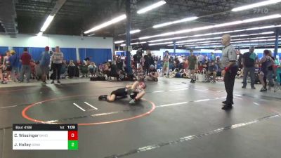 85 lbs Rr Rnd 3 - Carson Wissinger, Bandits vs Jacob Holley, Donahue