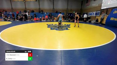 109 lbs Consi Of 8 #1 - Drew Dawson, Roseburg (OR) vs Alijah Ortiz, Clovis North