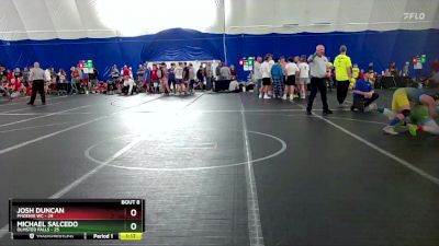 130 lbs Round 2 (8 Team) - Michael Salcedo, Olmsted Falls vs Josh Duncan, Phoenix WC