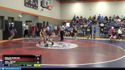 132 lbs Consolation Bracket - Willie Duncan, Hartselle vs Will Selby, Scottsboro