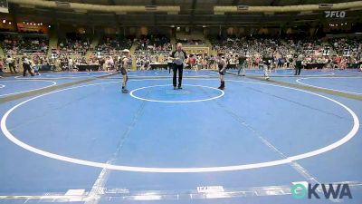 70 lbs Consi Of 8 #2 - Aiden Drake, Perkins vs Gunner Lankford, HBT Grapplers