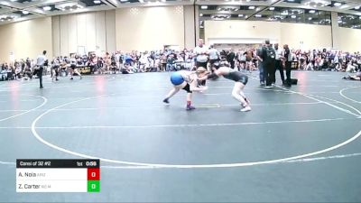 136 lbs Consi Of 32 #2 - Amber Noia, Arizona Cross Trained Wrestling vs Zoe Carter, No Mercy WC