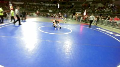 80 lbs Round Of 32 - Grayson McCann, Bitetto Trained Wrestling vs Jordan Madonna, Olympic