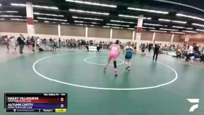 144 lbs Cons. Round 3 - Hailey Villanueva, Viper Wrestling Club vs Autumn Chitty, Amped Wrestling Club