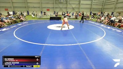 138 lbs 2nd Wrestleback (16 Team) - DJ Wince, Team Colorado vs Logan Shaver, Team Idaho