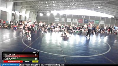 84 lbs Champ Round 1 (16 Team) - Kellen Eva, Shootbox Wrestling vs Chase Winkle, Idaho 2