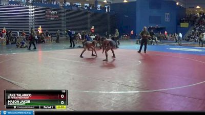 113 lbs Cons. Round 5 - Jake Talarico, St Peter Prepatory vs Mason Jakob, Dobyns Bennett