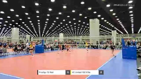 Prodigy 15 Red vs VC United 152 Elite - 2022 JVA World Challenge presented by Nike - Expo Only