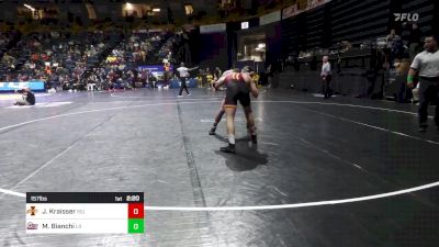 157 lbs Consi Of 8 #1 - Jason Kraisser, Iowa State vs Matthew Bianchi, Little Rock