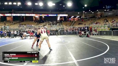 1A 220 lbs Cons. Round 3 - Collin Bishop, Florida vs Kohl Pippin, Wakulla Hs