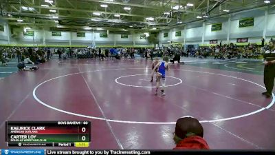 60 lbs Champ. Round 1 - Kaejrick Clark, American Outlaws vs Carter Loy, Douglas Wrestling Club