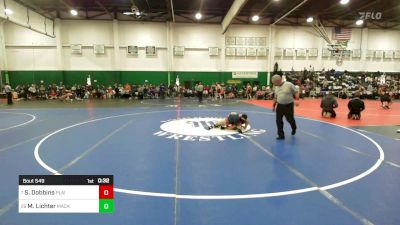 118 lbs Consi Of 16 #2 - Shane Dobbins, Plainedge vs Matthew Lichter, MacARTHUR