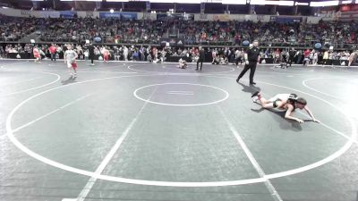 67 lbs Round Of 32 - Tristen Cross, Brushy WC vs Justin Ray, LOCKJAW