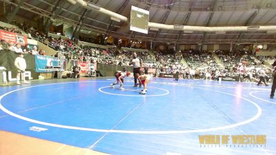 80 lbs Round Of 32 - Tajuan Davis, Team Tulsa Wrestling Club vs Caleb Wilson, Brighton Wrestling Club