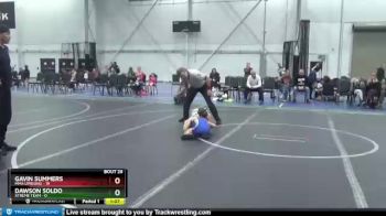 64 lbs Round 7 (8 Team) - Gavin Summers, MMA Uprising vs Dawson Soldo, Xtreme Team