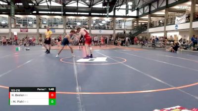 193-216 lbs Cons. Round 2 - Mack Piehl, Downers Grove vs Henry Beelen, Bangor Viking