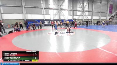 78 lbs Champ. Round 1 - Fabian Figueroa, Warden Elite Wrestling vs Ryan Larson, Cowboy Mat Club