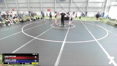 100 lbs Round 1 (8 Team) - Liam Ritchie, LA vs Pierce Hurd, South Dakota Blue