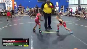 50 lbs Round 5 (8 Team) - Hudson Conner, Backyard Brawlers vs Cedric Grant, American Gladiators