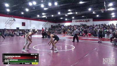 126 lbs Cons. Round 1 - Alex Newman, Servite vs Thompson Devin, Citrus Valley