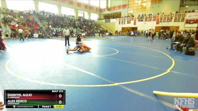 140 Boys Cons. Round 2 - Alex Resico, Grossmont vs Dannyel Alejo, Clairemont