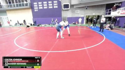 238-266 lbs Round 3 - Alexander Kenward, Iowa vs Colton Johnson, Coon Rapids Mat Bandits Wrestling Club