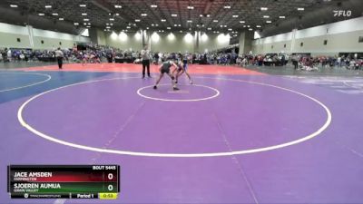 144A Cons. Round 2 - Jace Amsden, Farmington vs Sjoeren Aumua, Grain Valley