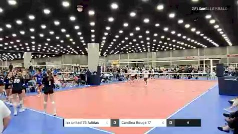 lex united 76 Adidas vs Carolina Rouge 17 - 2022 JVA World Challenge presented by Nike - Expo Only