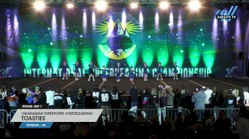 Okanagan Firestorm Cheerleading - Toasties [2024 L1 - U8 Day 1] 2024 Sea to Sky International Cheer & Dance Championship