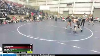 149 lbs Round 1 (4 Team) - Kaizen Detoles, Utah Black vs Leif Larwin, Oregon
