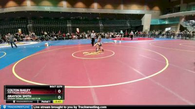 52-55 lbs Round 2 - Colton Bailey, Top Fuelers Wrestling vs Grayson Smith, Spanish Springs Wrestling Club