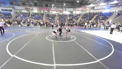 88 lbs Round Of 16 - Kyli Norwood, Kearney Middle School vs Oakleigh Watson, Wrecking Crew