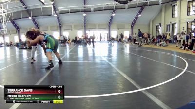 285 lbs Cons. Round 4 - Terrance Davis, Mount Union vs Mekhi Bradley, Cleveland State - Unattached