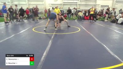 132-E Mats 1-5 10:30am lbs Round Of 32 - Chance Newsome, OH vs Kade Boucher, MI