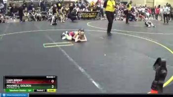 50 lbs Round 1 (4 Team) - Liam Brent, Barn Kids vs Maxwell Golden, MI Pitbulls