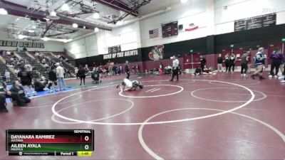 125 lbs Semifinal - Dayanara Ramirez, Sultana vs Aileen Ayala, Pacifica