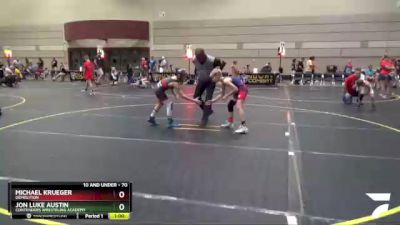 70 lbs Cons. Round 3 - Michael Krueger, Demolition vs Jon Luke Austin, Contenders Wresteling Academy