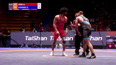 82 kg Qualif - Mahmoud Sebie, USA vs Roland Schwarz, GER