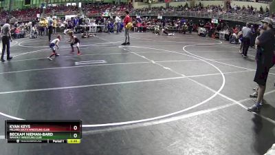 50 lbs Semifinal - Beckam Nieman-Bard, Waverly Wrestling Club vs Kyan Keys, Millard South Wrestling Club