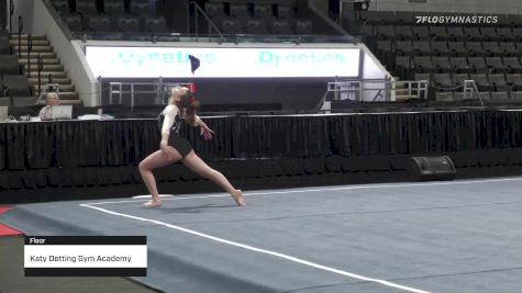 Katy Oetting Gym Academy Rockford - Floor - 2022 Elevate the Stage Huntsville presented by SportsMED & Crestwood