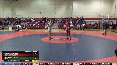 132 lbs 13th Place Match - Austin Morris, Leeds vs Okoye Walker, Carver Birmingham