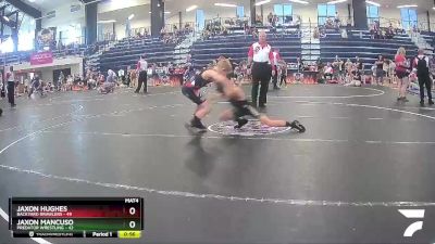 75 lbs 1st Place Match - Jaxon Mancuso, Predator Wrestling vs Jaxon Hughes, Backyard Brawlers