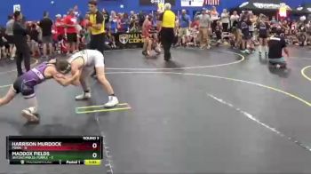 90 lbs Round 3 (6 Team) - Harrison Murdock, POWA vs Maddox Fields, Untouchables Purple